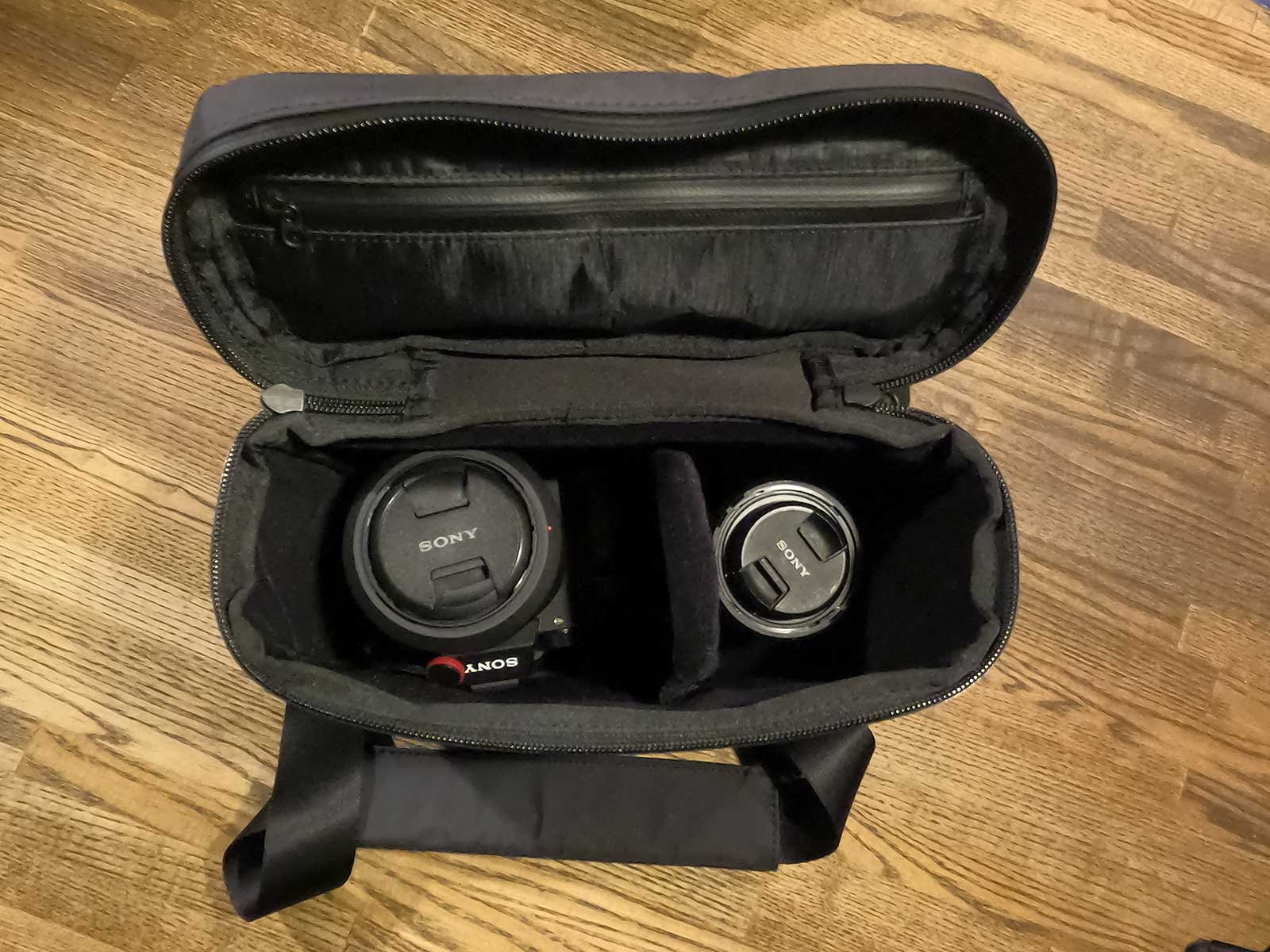 this is not a store camera bag