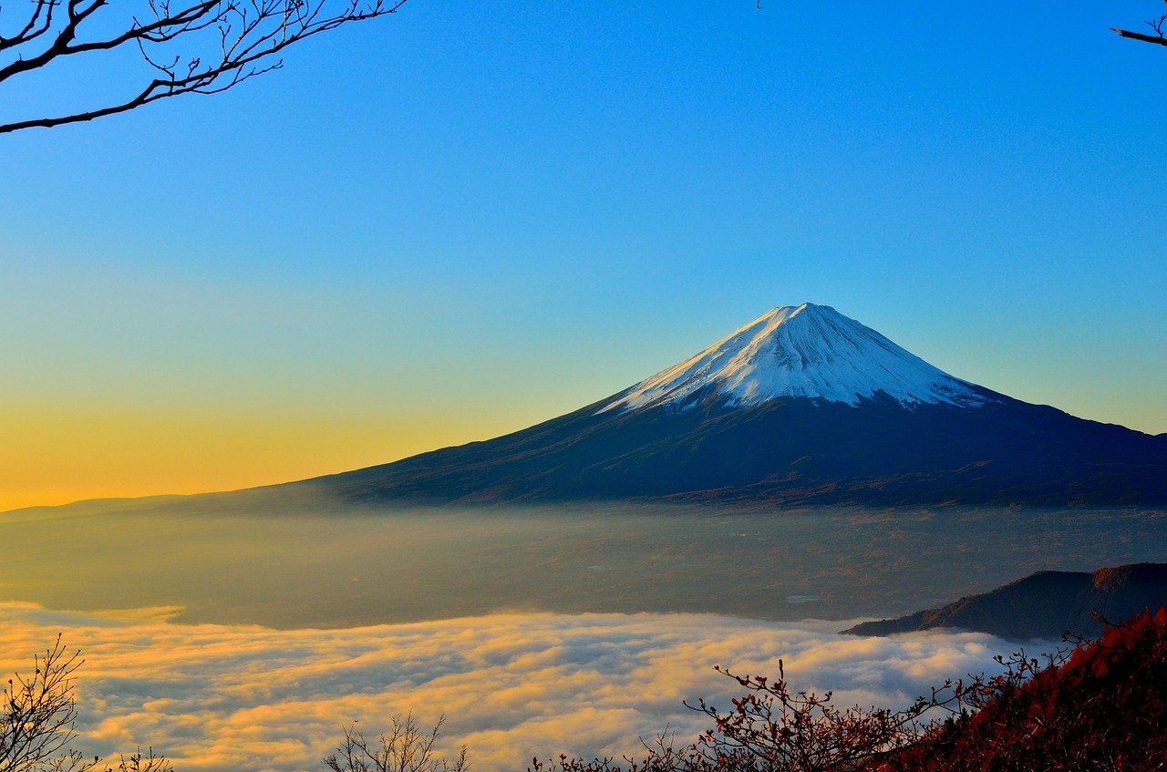 日本　富士山