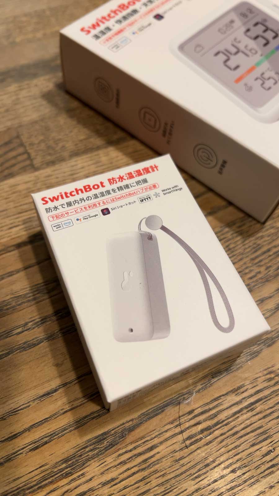 SwitchBot 防水温湿度計